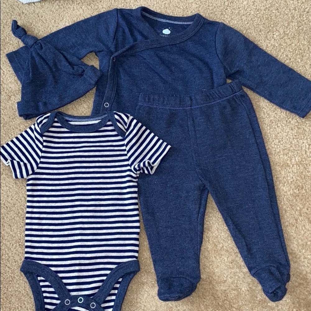 Cloud Island 4-pc Bodysuit Set